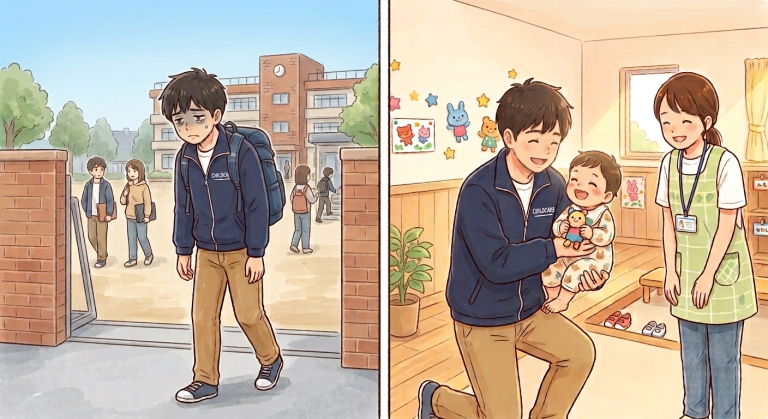 【キャンパスライフ】子どもたちの笑顔がパワーの源！ある日の心温まるエピソード