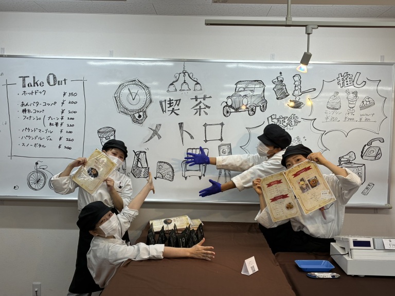 【パティシエ・ベーカリー学科】2年生がカフェ運営に挑戦！学びの成果をお客様へ！
