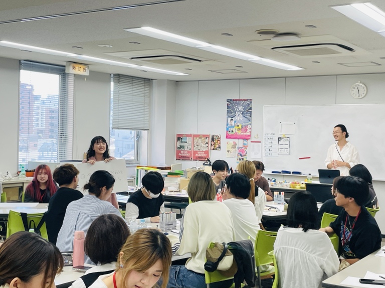【グラフィックデザイン学科・マンガ・コミックイラスト学科・地域デザイン学科】第三回：「てく学」の授業を受けました