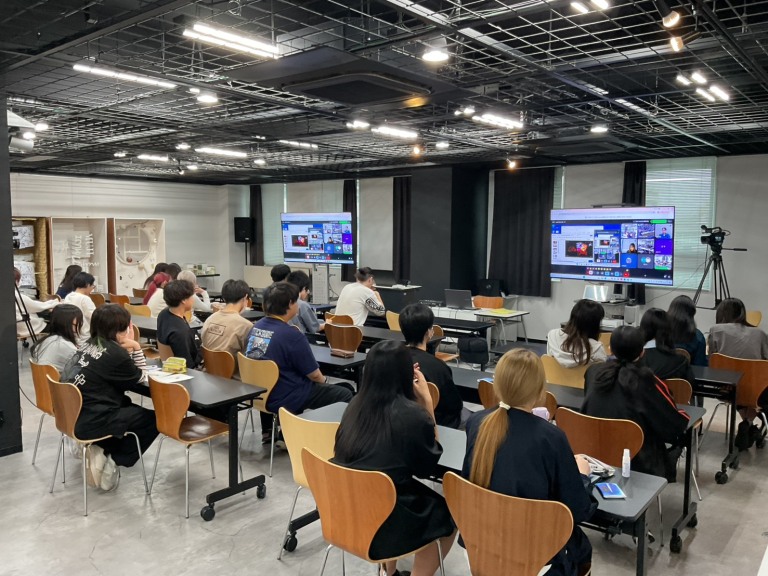 【マンガ・コミックイラスト学科】台湾の銘傳大学との交流会を実施しました